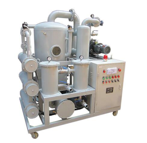 Vacuum Dehydration Degassing Double Stage Transformer Oil Purifier Machine